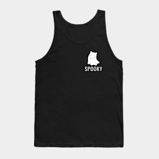 Cute Cat Ghost Tank Top